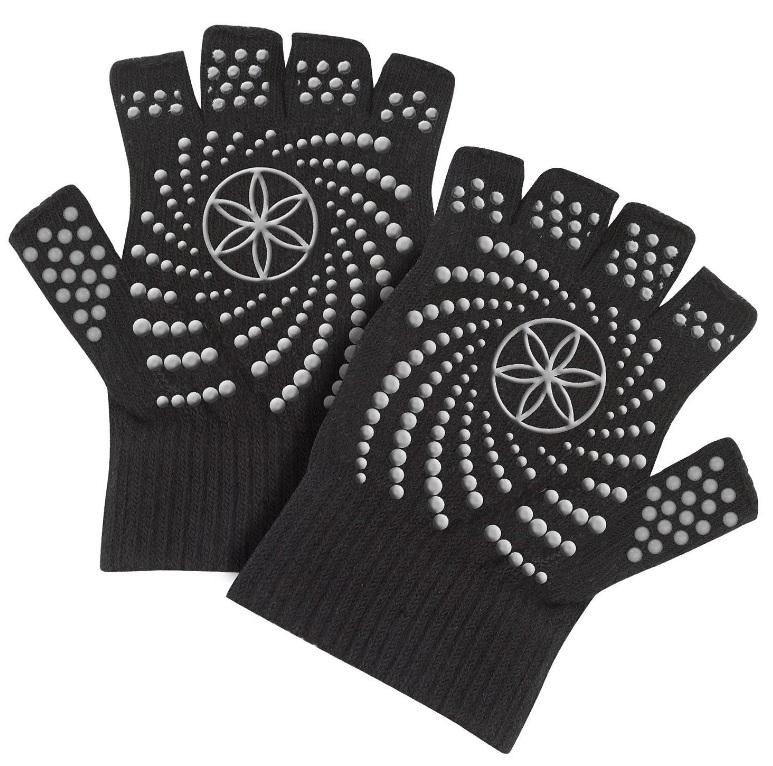 Gaiam Rękawiczki antypoślizgowe (czarny)