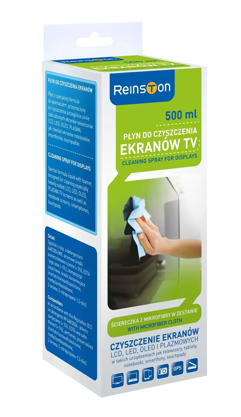 Produkt czyszczący Reinston ECH010 zestaw do czyszczenia ekranów