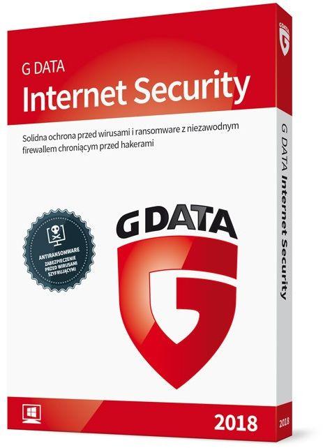 G Data Internet Security 2018 3PC/12m-cy BOX