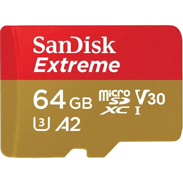 Karta pamięci SanDisk microSDXC 64GB Extreme U3 V30 UHS-I 160/60 MB/s