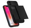Spigen Crystal Wallet 057CS22151 iPhone X (czarny)
