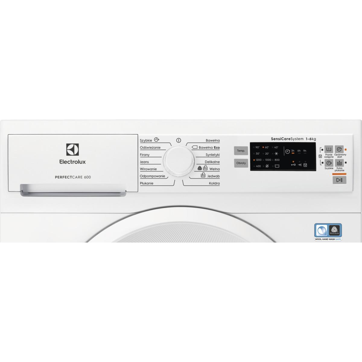 Pralka Electrolux EW6S526WP PerfectCare 600 Superslim 6kg 1200obr/min