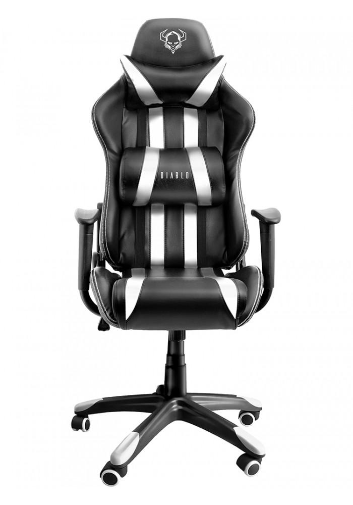 Fotel Diablo Chairs X-One (czarno-biały)
