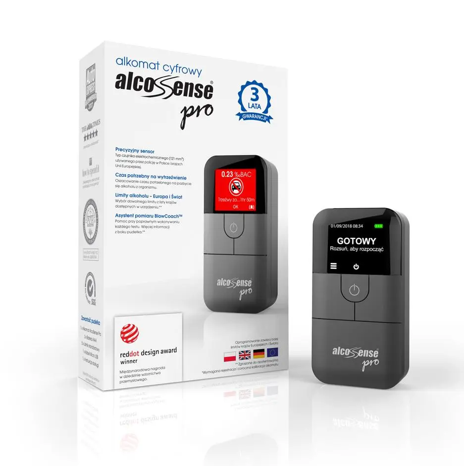 Alkomat AlcoSense Pro