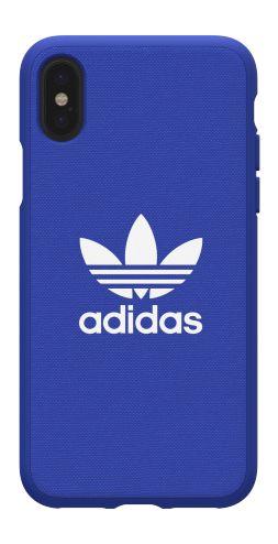 Etui Adidas Moulded Case iPhone X/Xs (niebieski)