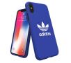 Etui Adidas Moulded Case iPhone X/Xs (niebieski)