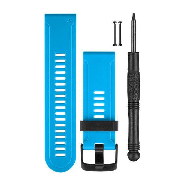 Garmin Pasek silikonowy do Fenix 3 Sapphire/Fenix 3 Sapphire HR/Fenix 3/Tactix Bravo (niebieski)