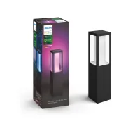 Philips Hue Outdoor Pedestal Light Black 17431/30/P7
