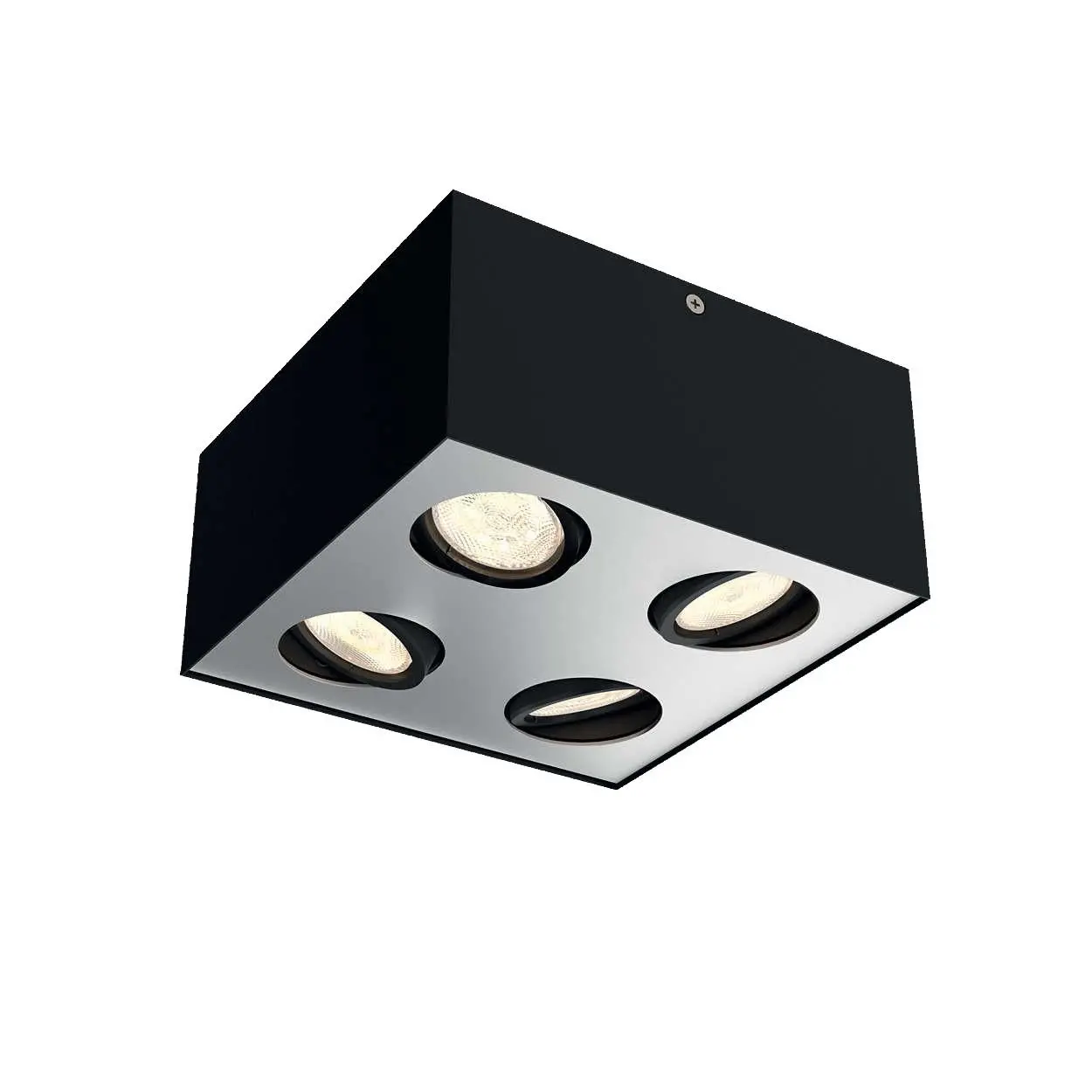 Kinkiet Philips BOX special form black 4x4.5W SELV 2000lm