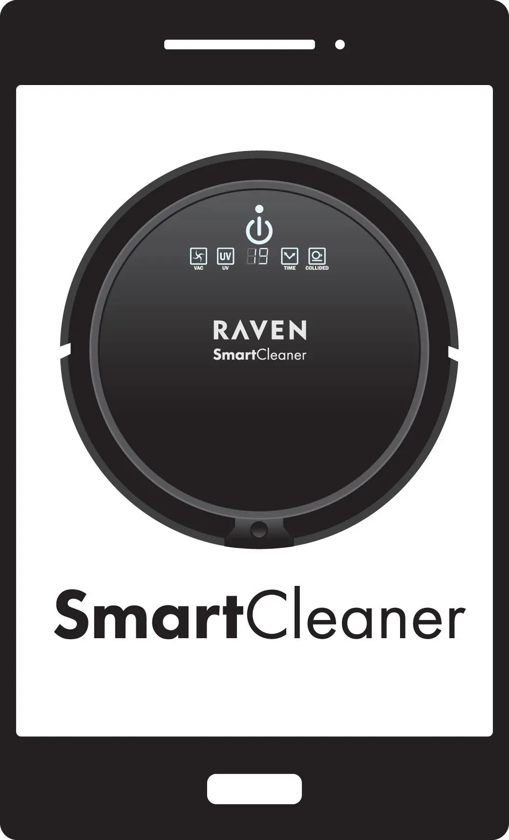 Robot sprzątający Raven EOA001 SmartCleaner Funkcja mopowania 60dB