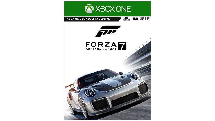Xbox One X + Forza Horizon 4 + Forza Motosport 7 + 2 pady