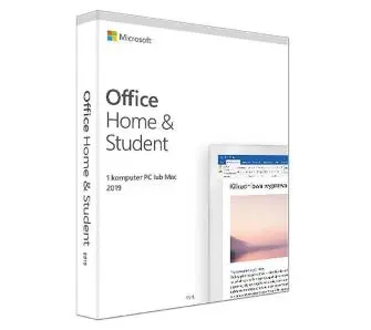 Program Microsoft Office Home & Student 2019 Box