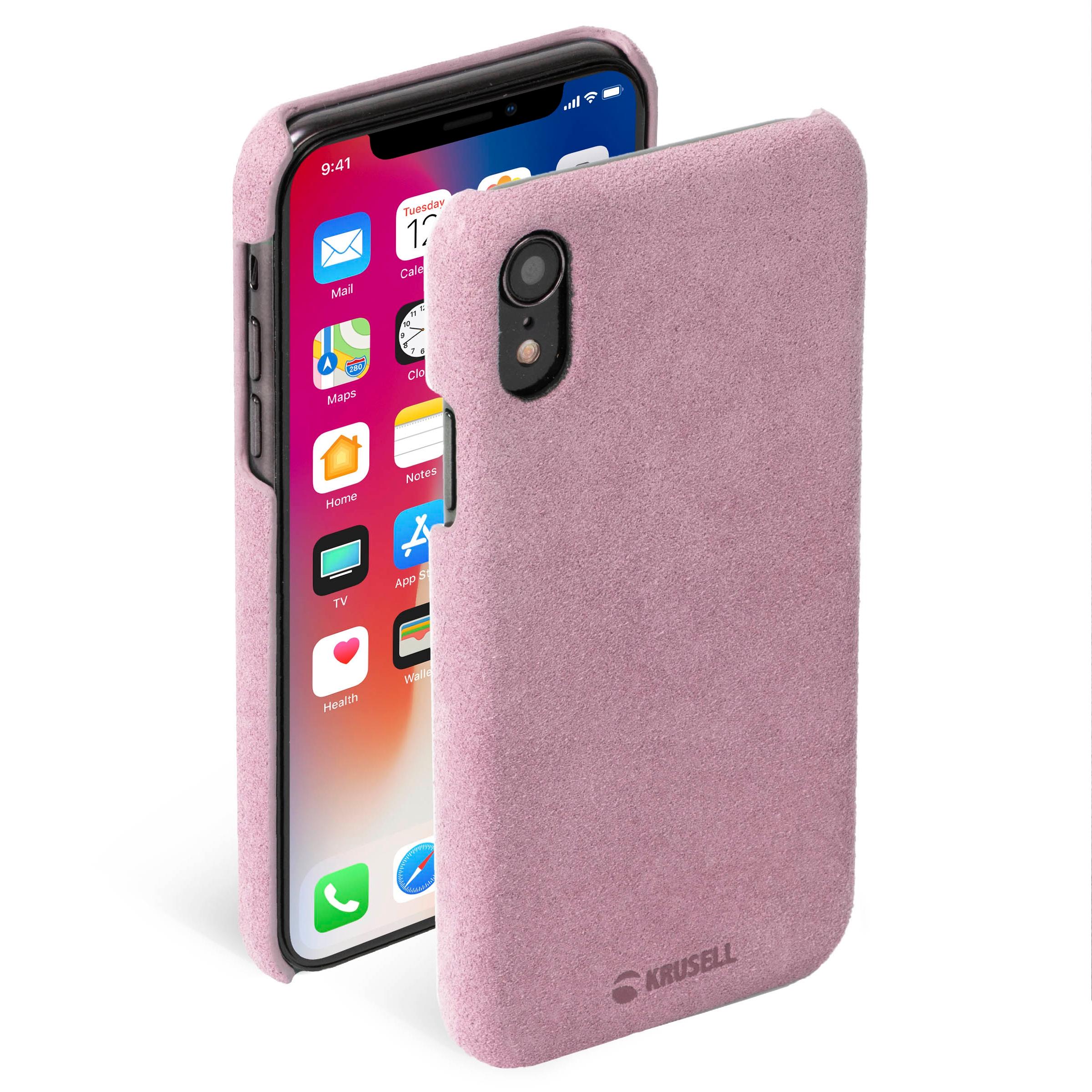 Etui Krusell Broby Cover do iPhone X/Xs Różowy