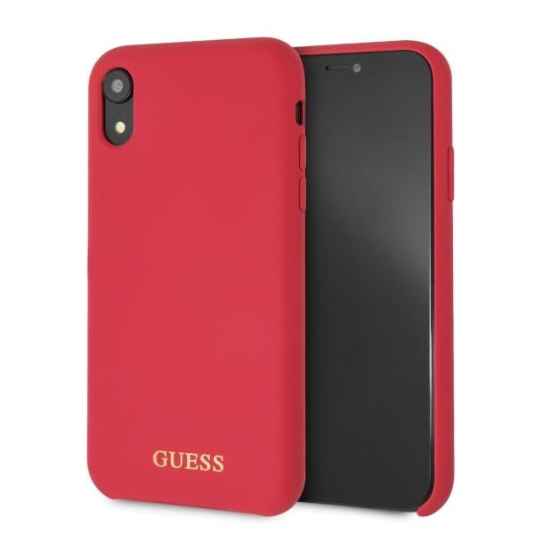 Etui Guess GUHCI61LSGLRE iPhone Xr (czerwony)