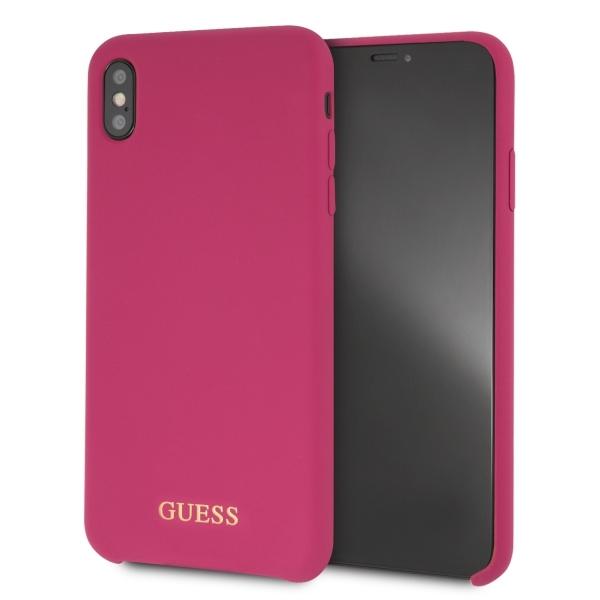 Etui Guess GUHCI65LSGLPI do iPhone XS Max (różowy)