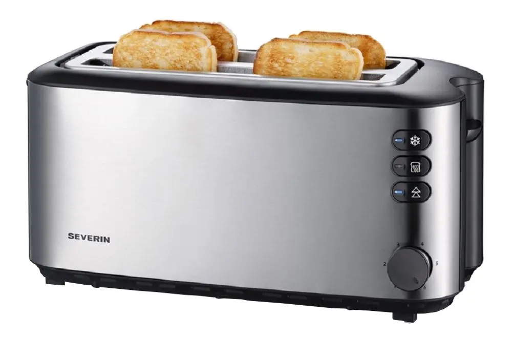 Toster Severin AT2509 Ruszt do bułek Rozmrażanie 1400W