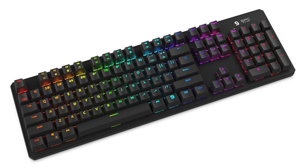 Klawiatura mechaniczna SPC Gear GK540 Magna - Kailh Red RGB