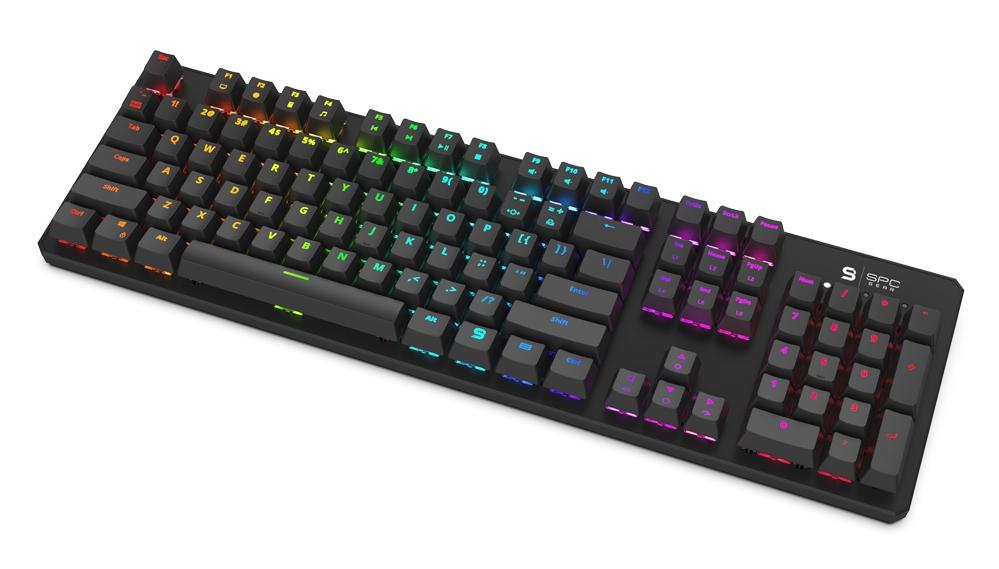 Klawiatura mechaniczna SPC Gear GK540 Magna - Kailh Red RGB