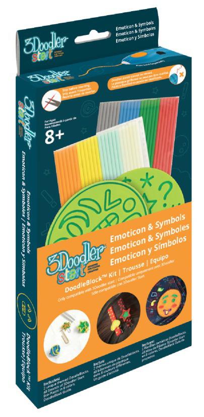 3Doodler DBKSY - szablon symbole