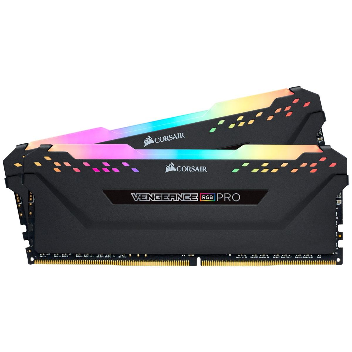 Pamięć RAM Corsair Vengeance RGB Pro DDR4 32GB (2 x 16GB) 3333 CL16 (czarny)