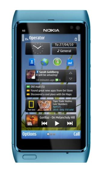 Nokia N8 (niebieski)