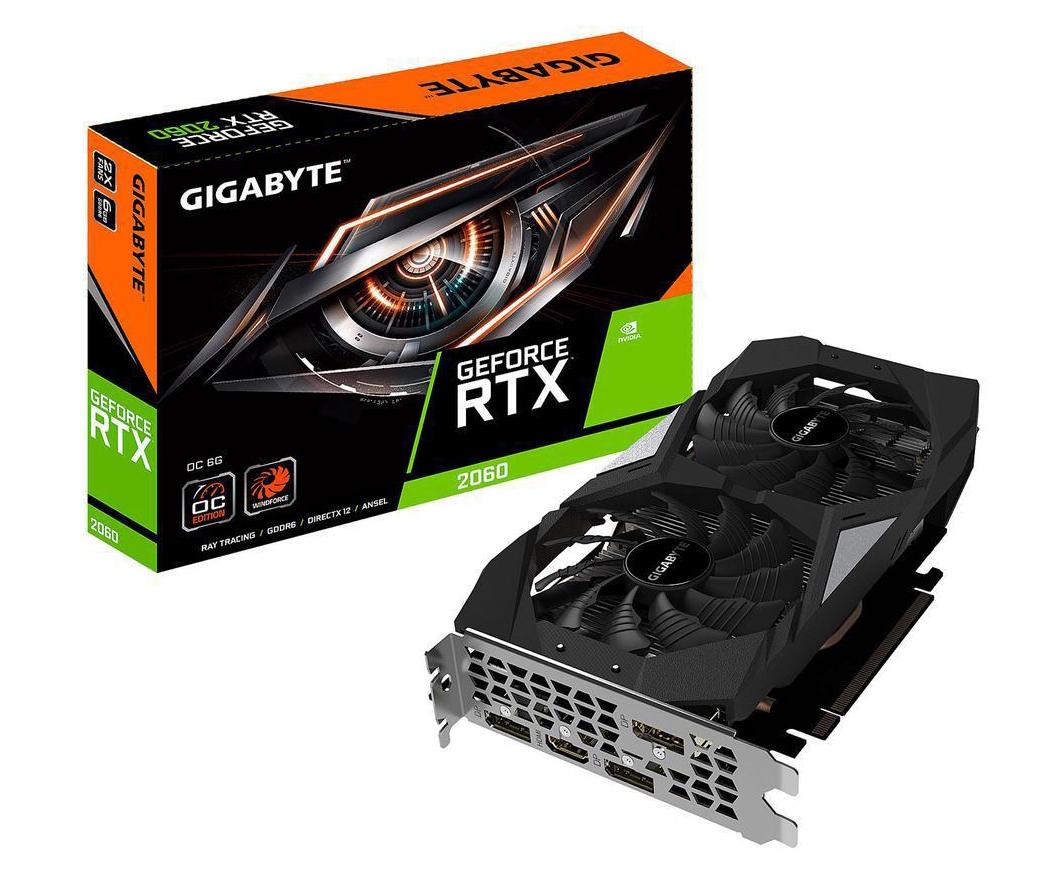 Karta graficzna Gigabyte GeForce RTX 2060 OC 6GB GDDR6 192bit