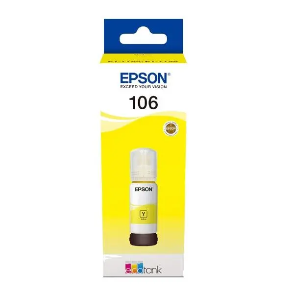 Tusz Epson EcoTank 106 C13T00R440 Żółty 70 ml