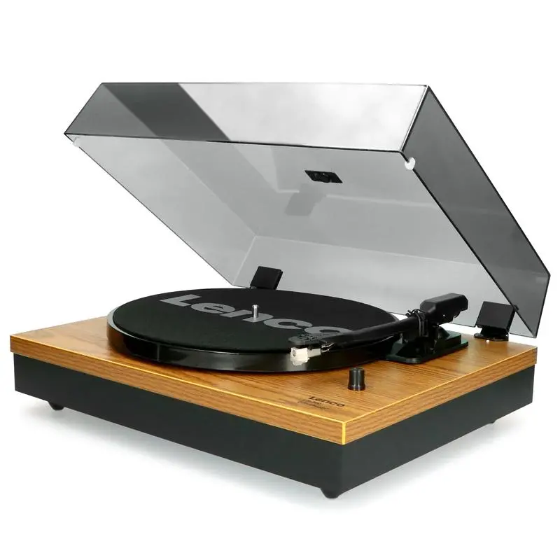 Gramofon Lenco LS-300WD Automatyczny Napęd paskowy Przedwzmacniacz Bluetooth Drewno + głośniki