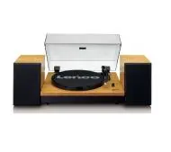 Lenco LS-300WD Półutomatyczny Napęd paskowy Przedwzmacniacz Bluetooth Drewno + głośniki