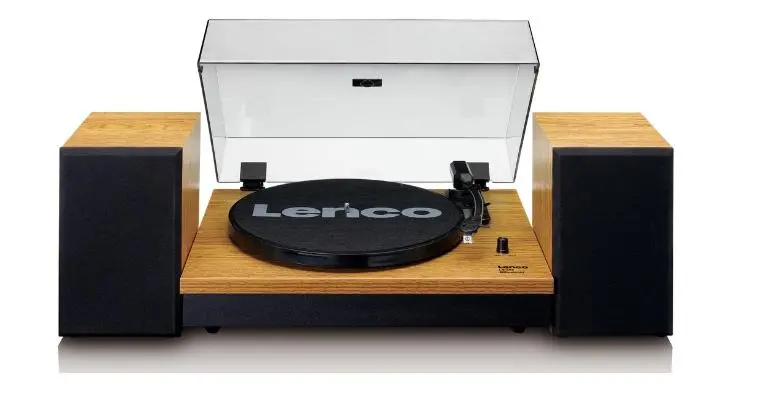 Gramofon Lenco LS-300WD Automatyczny Napęd paskowy Przedwzmacniacz Bluetooth Drewno + głośniki