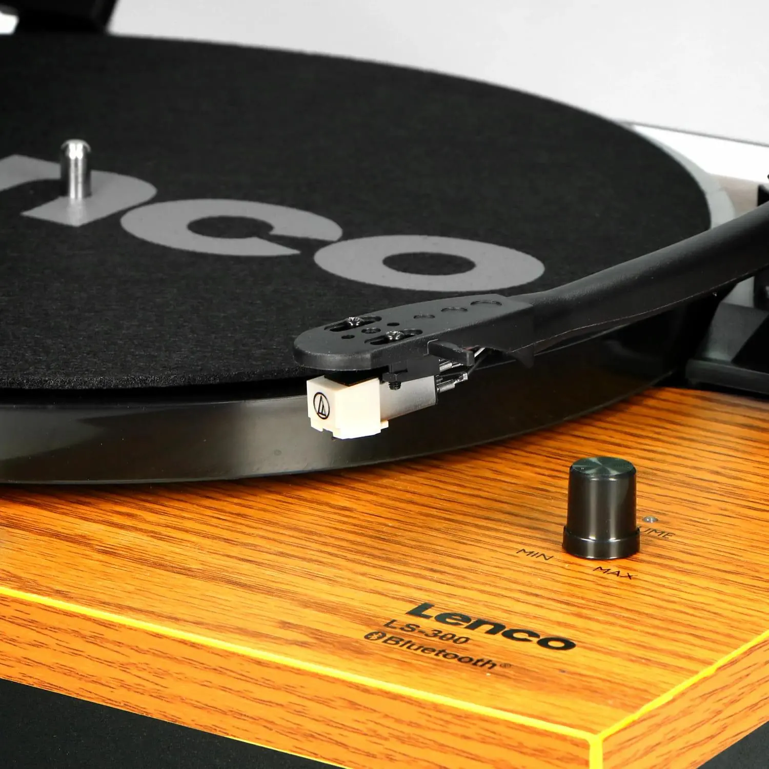 Gramofon Lenco LS-300WD Automatyczny Napęd paskowy Przedwzmacniacz Bluetooth Drewno + głośniki