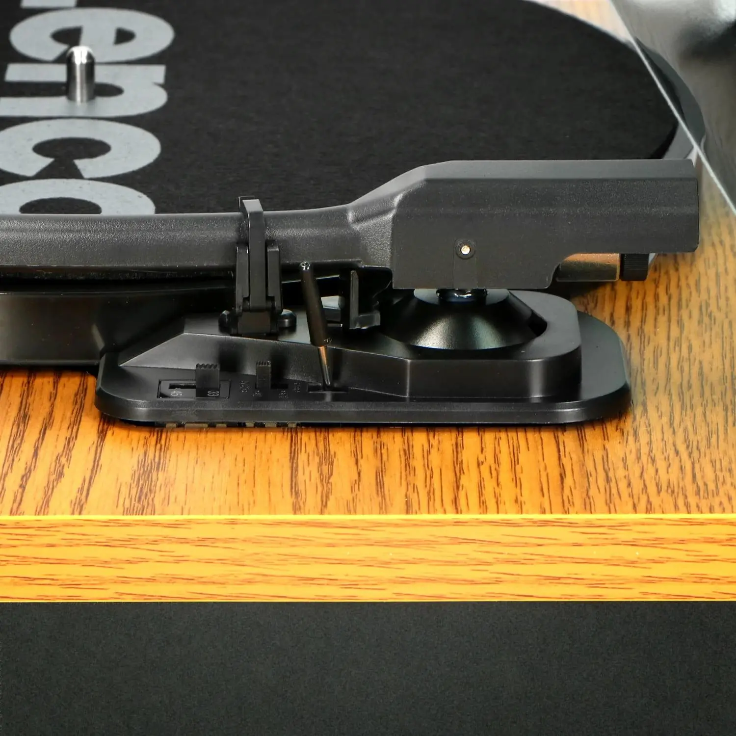 Gramofon Lenco LS-300WD Automatyczny Napęd paskowy Przedwzmacniacz Bluetooth Drewno + głośniki
