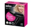 Suszarka do włosów Braun Satin Hair 3 Style&Go HD350 Jonizacja 1600W 2 prędkości nadmuchu 2 poziomy temperatury