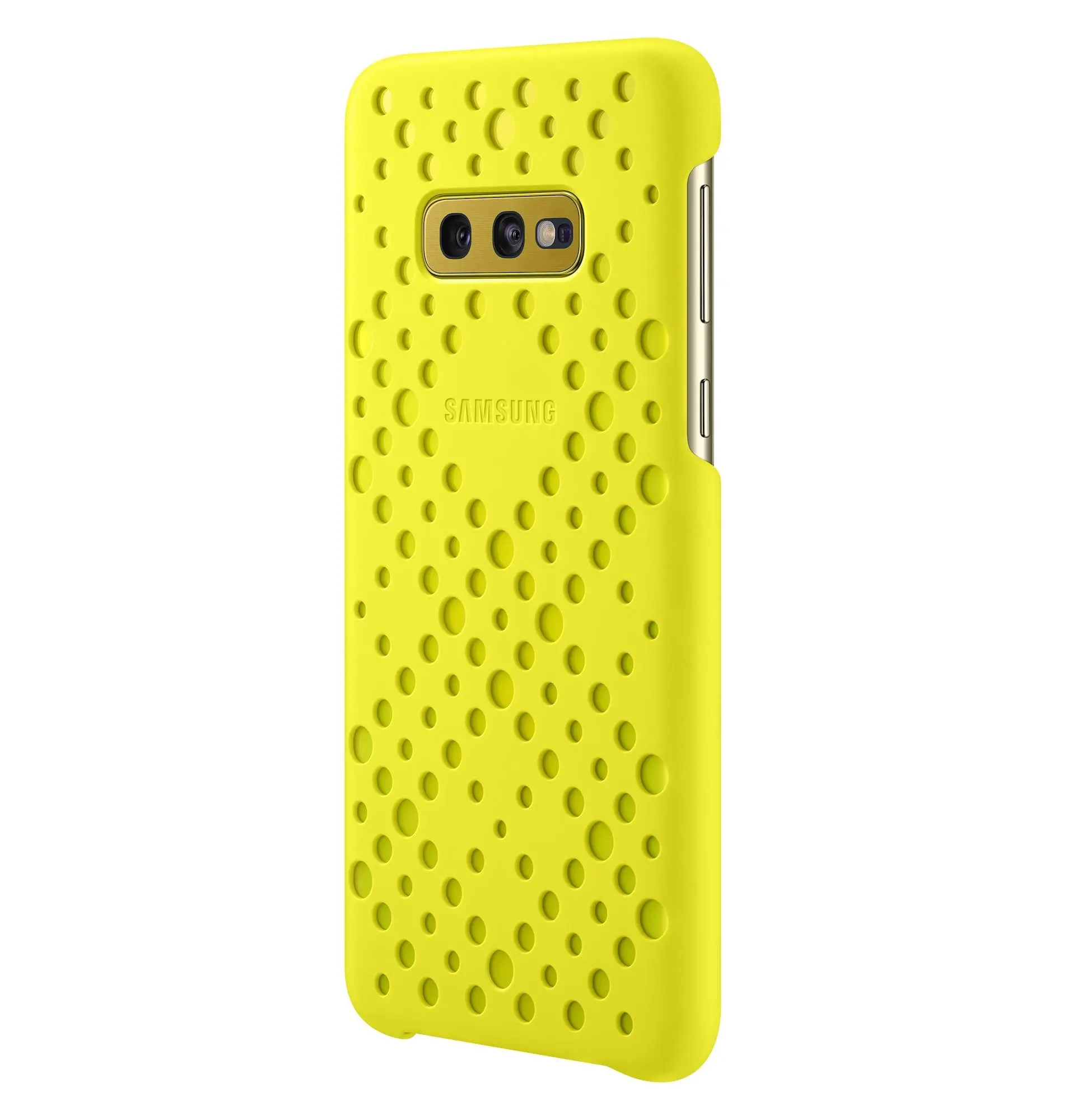 Etui Samsung Pattern Cover Pack do Galaxy S10e Biały i żółty