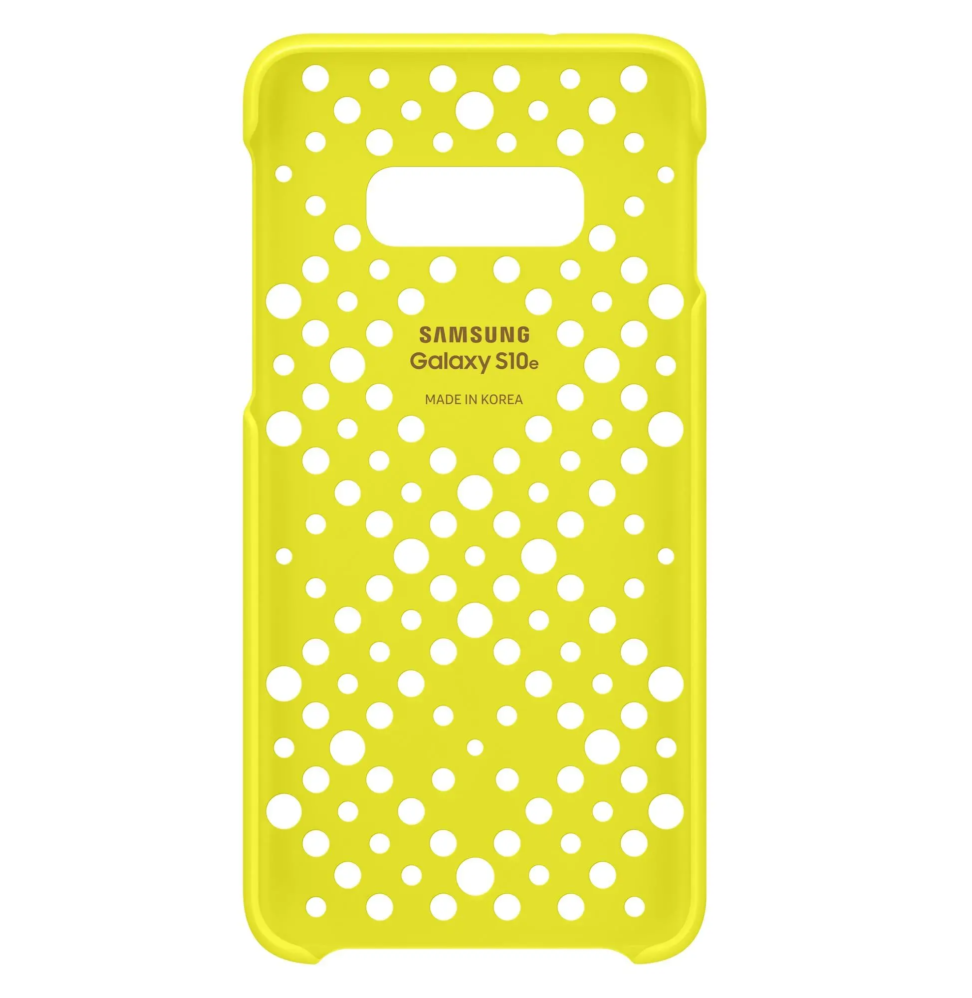 Etui Samsung Pattern Cover Pack do Galaxy S10e Biały i żółty