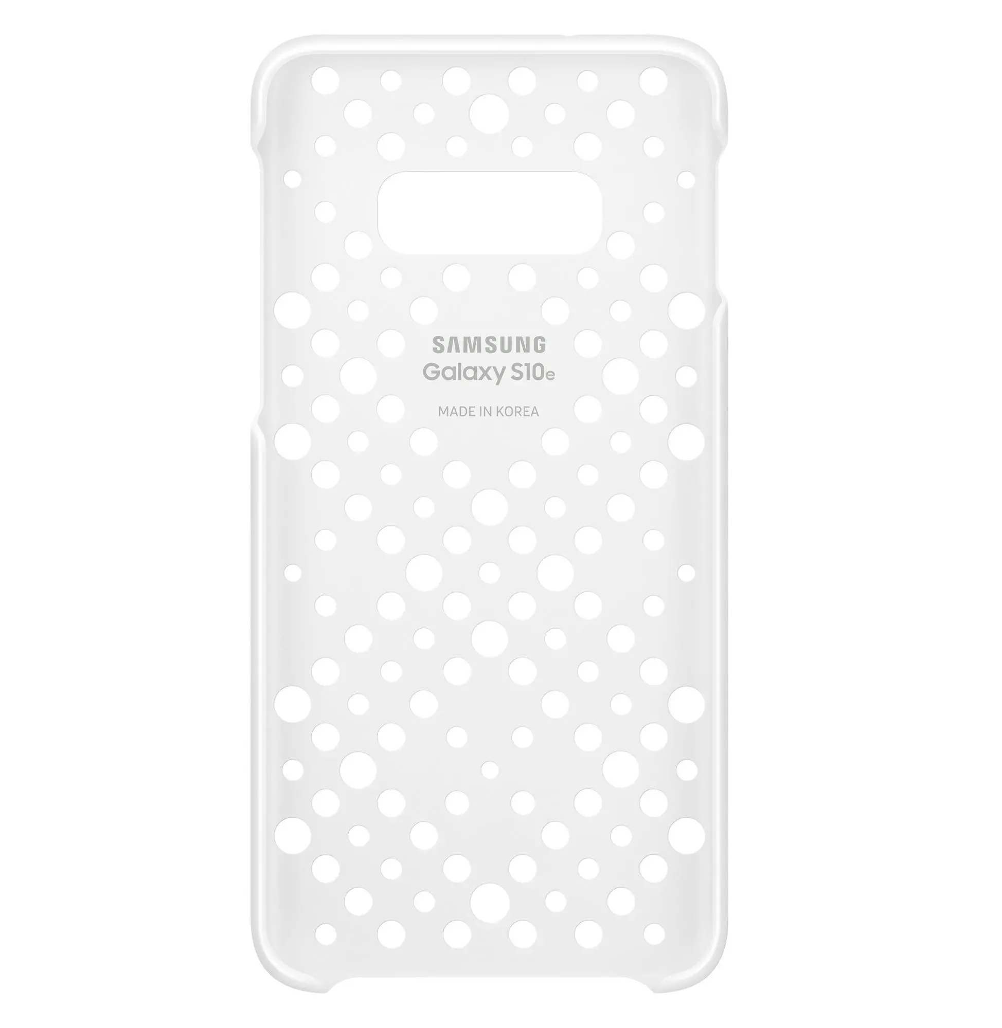 Etui Samsung Pattern Cover Pack do Galaxy S10e Biały i żółty