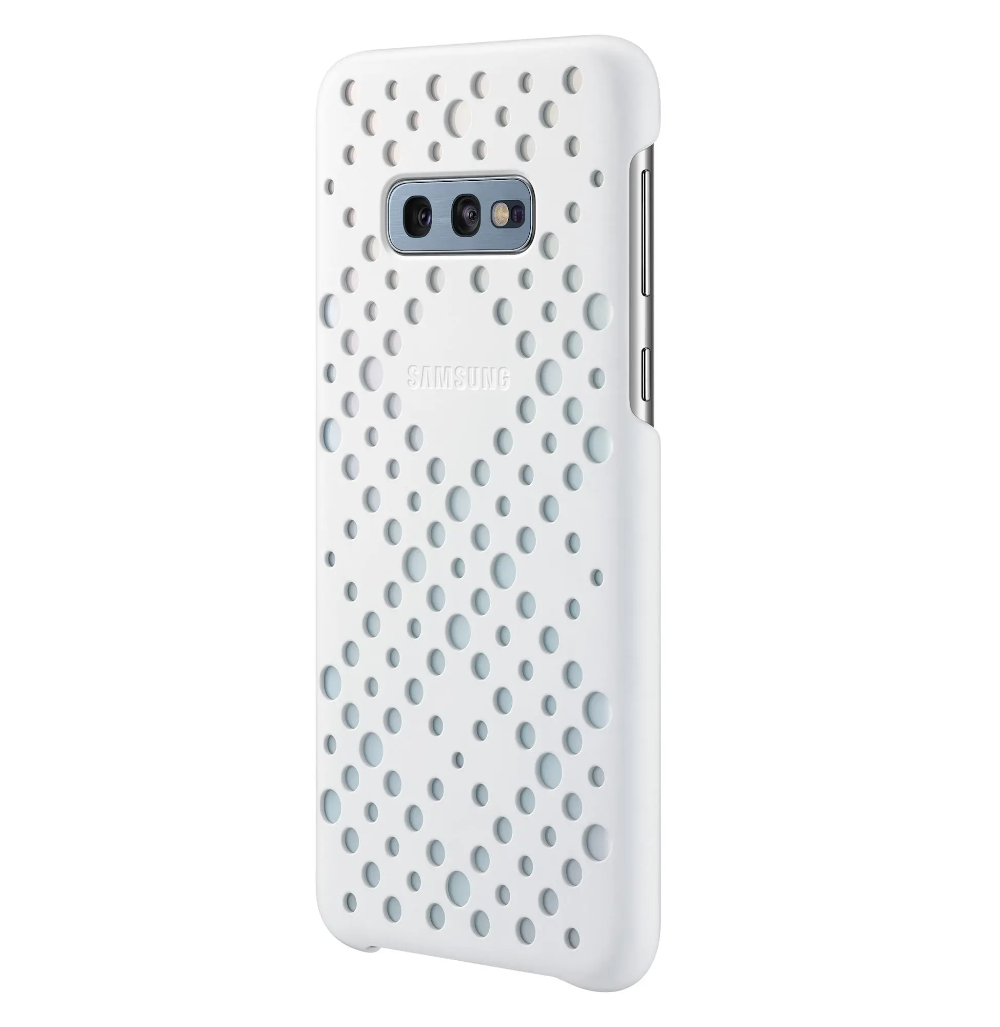 Etui Samsung Pattern Cover Pack do Galaxy S10e Biały i żółty