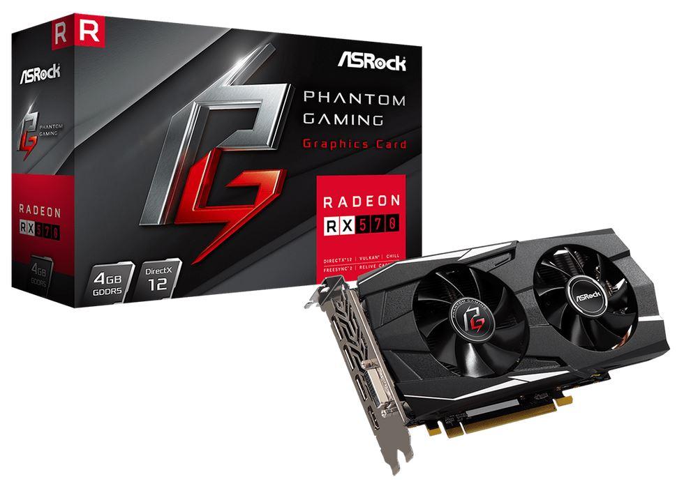 ASrock Phantom Gaming D Radeon RX570 4GB