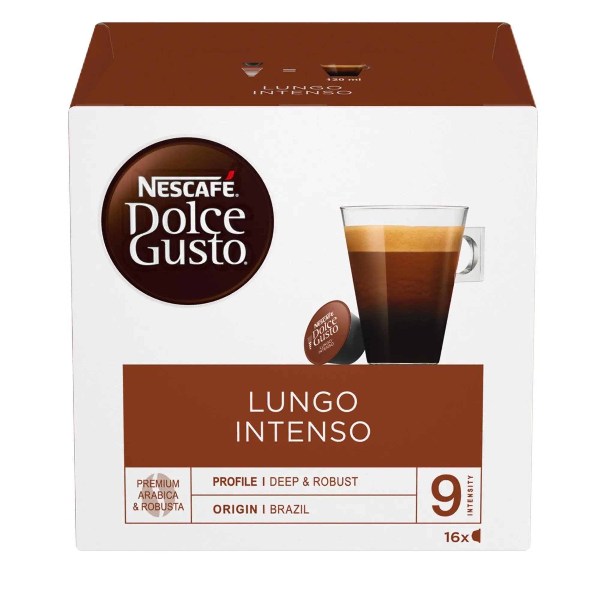 Kapsułki Nescafe Dolce Gusto Lungo Intenso 16szt.