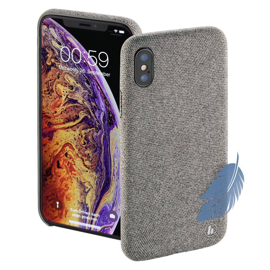 Etui Hama Cozy Cover do iPhone Xs Max (szary)