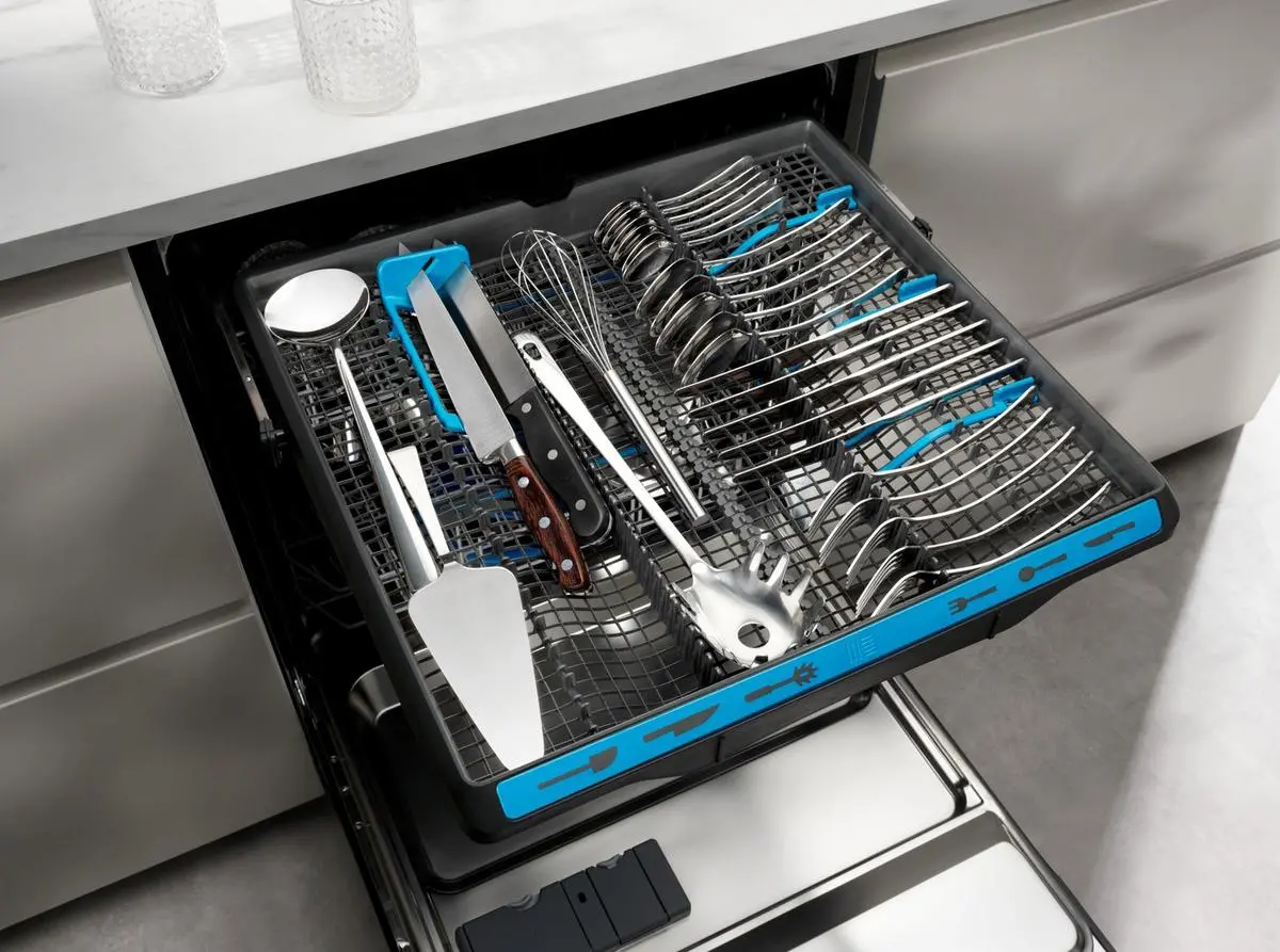 Zmywarka Electrolux 600 SatelliteClean EEM48221L 59,6cm Automatyczne otwieranie drzwi Szuflada na sztućce