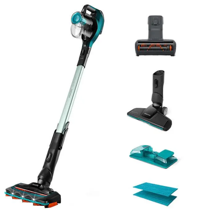 Odkurzacz Philips Aqua 5000 FC6729/01 50min Funkcja mycia Mini elektroszczotka