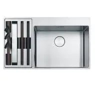 Franke Box Center BWX 220-54-27 Komora z lewej strony Stalowy Srebrny
