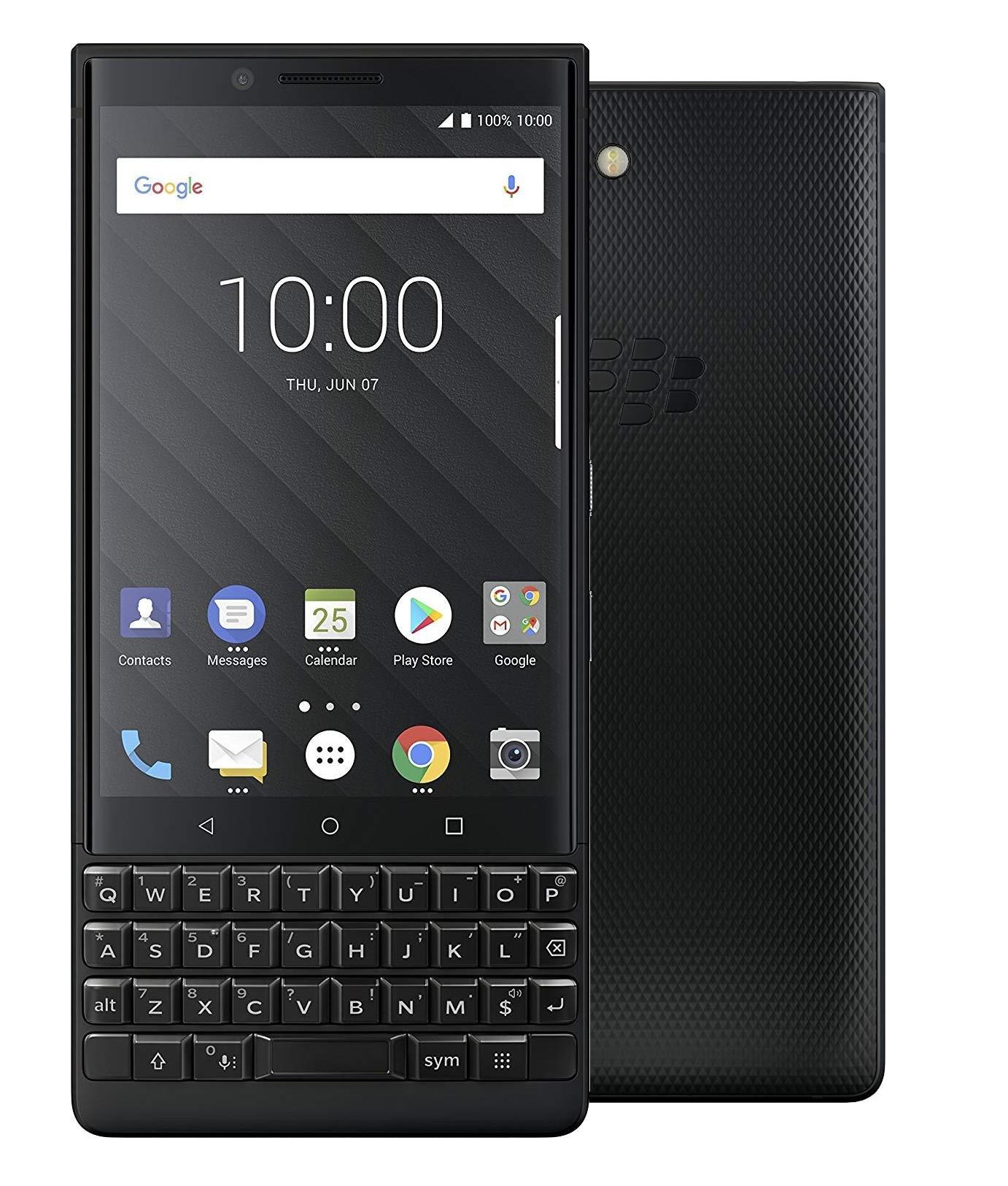 Smartfon BlackBerry KEY2 6/128GB Dual SIM (czarny)