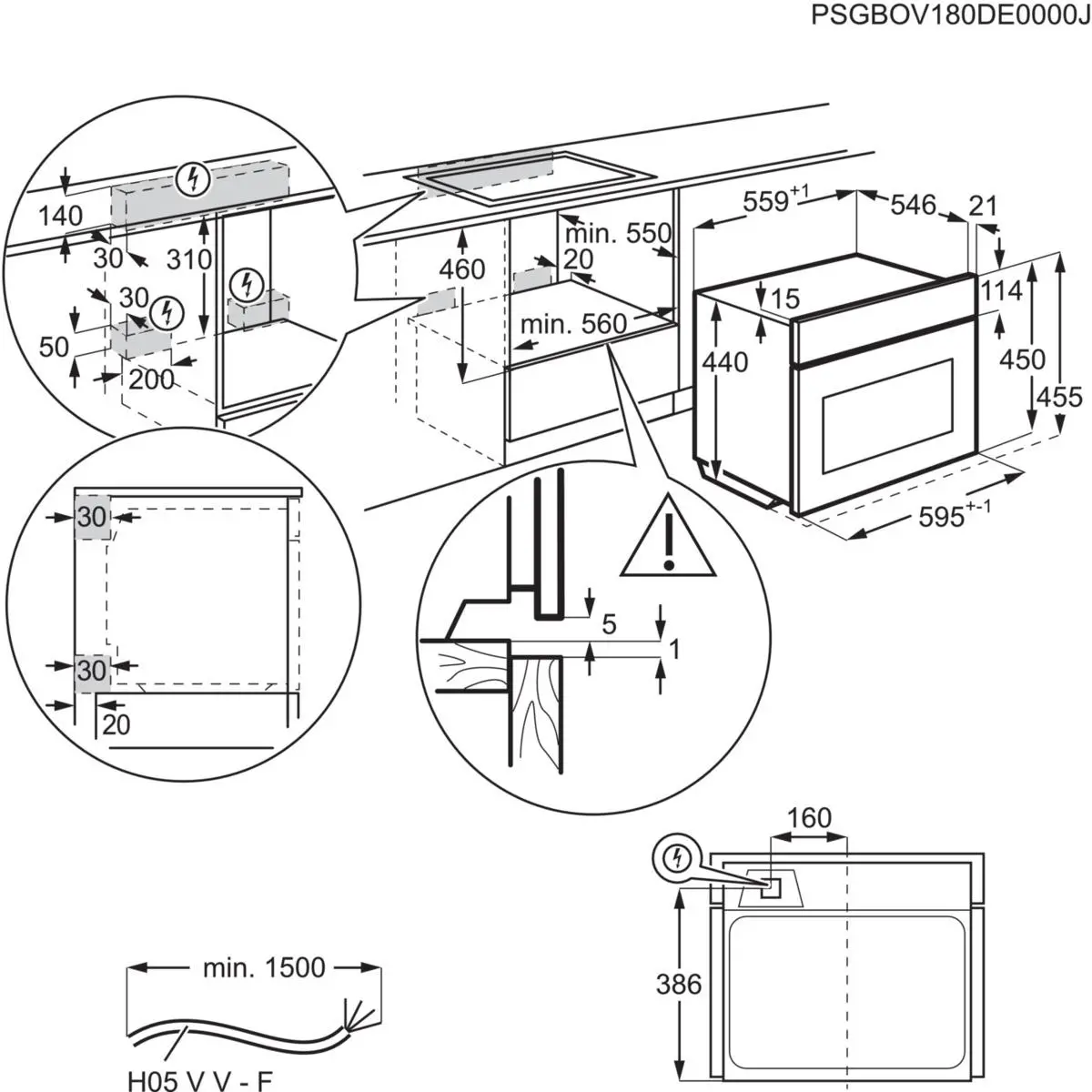 Kuchenka mikrofalowa Electrolux EVK6E40X Grill