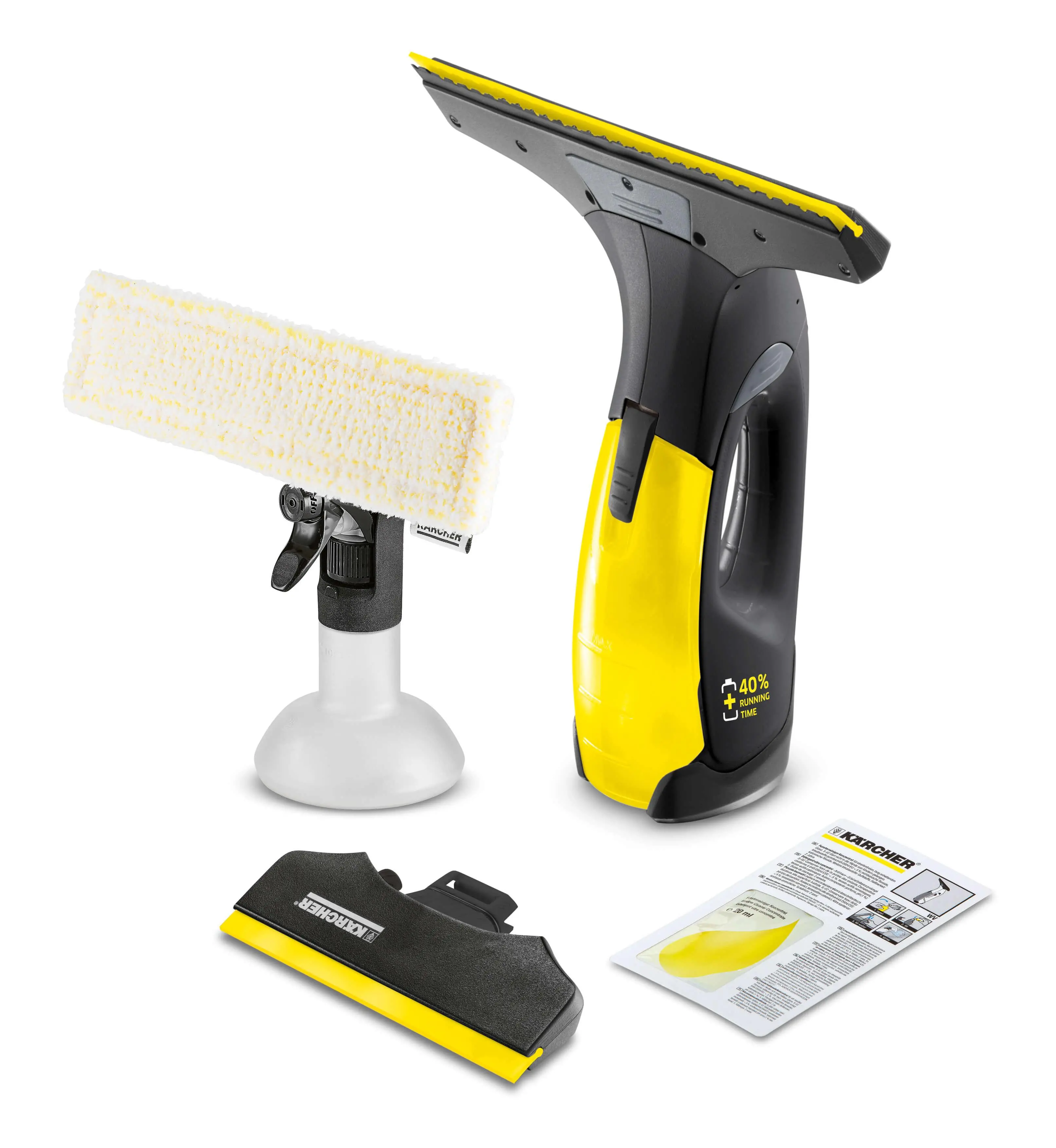 Myjka do okien Karcher WV 2 Premium Black Edition 1.633-426.0 35min 105m2