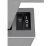Okap Whirlpool AKR 5390/1 IX Srebrny