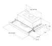 Okap Whirlpool AKR 5390/1 IX Srebrny