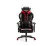 Fotel Diablo Chairs X-Ray 2.0 Normal Size Gamingowy do 136kg Skóra ECO Czarno-czerwony