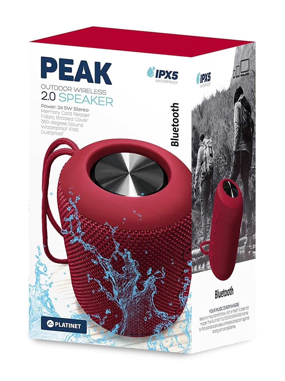 Głośnik Bluetooth Platinet PEAK PMG13R